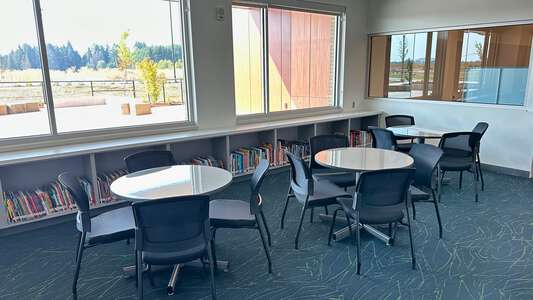 Tamarack Elementary School Library in Hillsboro