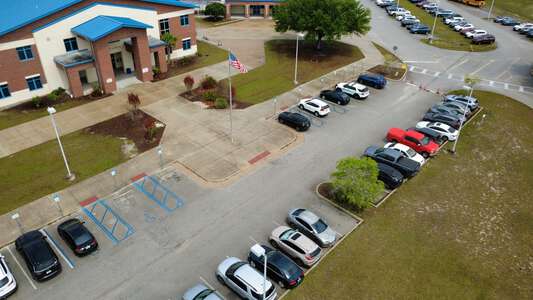 Lake Marion Creek Middle School Parking Lot - Front in Poinciana 2
