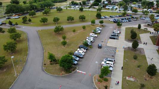 Boone Middle School Parking Lot - Front in Haines City 2