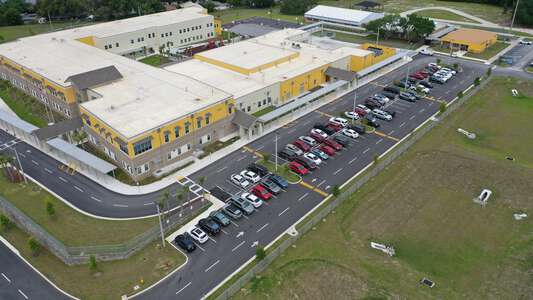 Elbert Elementary School Parking Lot in Winter Haven 2