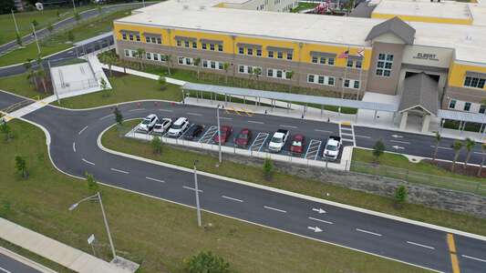Elbert Elementary School Parking Lot in Winter Haven 3
