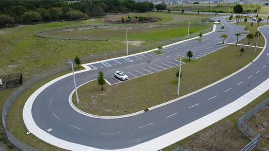 South Pointe Elementary School Parking Lot - Side in Winter Haven 2