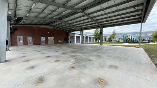 Willow Oak School  PE Pavilion in Mulberry 2