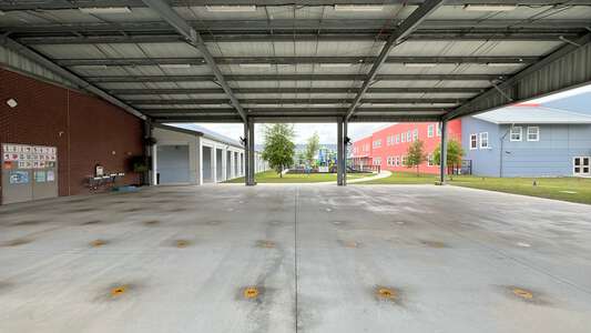 Willow Oak School  PE Pavilion in Mulberry 3