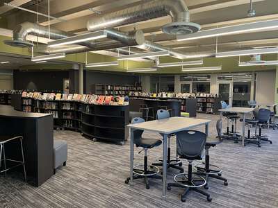 Truckee High School Library in Truckee