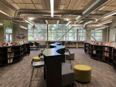 Truckee High School Library in Truckee
