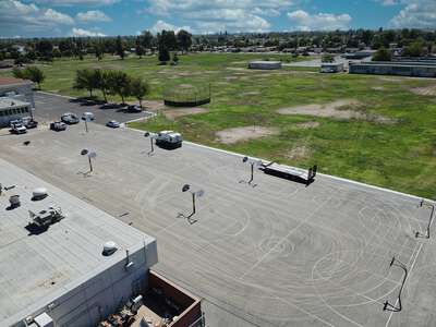 Rosa Parks School Outdoor Basketball Courts East in Sacramento