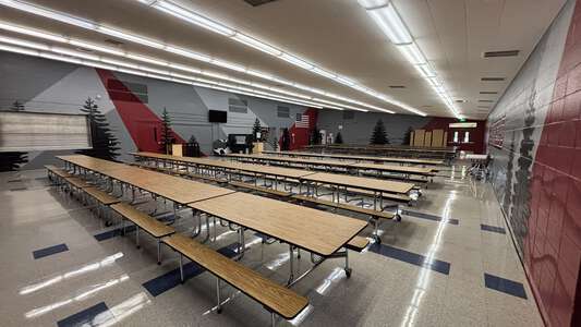 Canfield Middle School Multi Purpose Room in Coeur d' Alene
