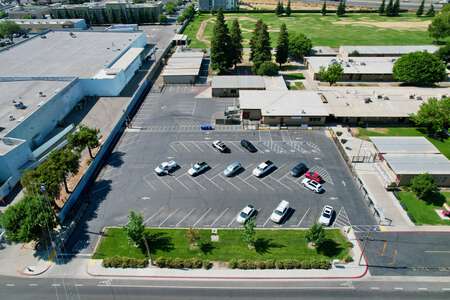 Cunningham Elementary School Parking Lot - Front in Turlock