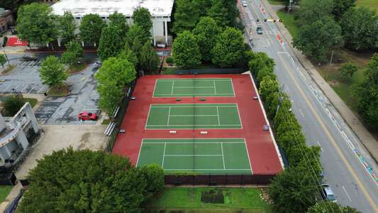 Eddie S. Henderson Stadium Tennis Courts in Atlanta 2