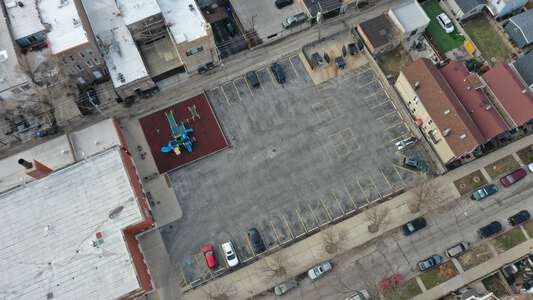 Hammond - Charles G Hammond Elementary School Parking Lot in Chicago 2