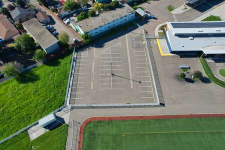 Tyrrell Elementary School Parking Lot - Back in Hayward