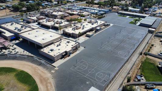 Tomas Rivera Middle School Outdoor Basketball Courts 1 in Perris 2