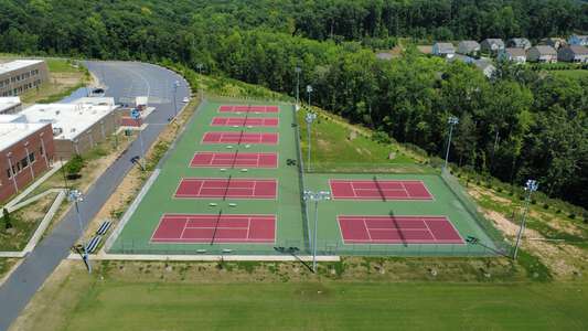 Palisades High School Tennis Courts in Charlotte 2