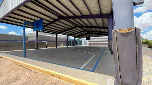 O'Shea Keleher Whole Child Academy Outdoor Basketball Courts in El Paso 2