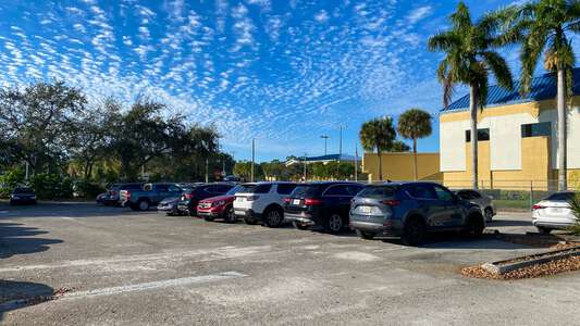 Tamarac Elementary School Parking Lot - South in Tamarac