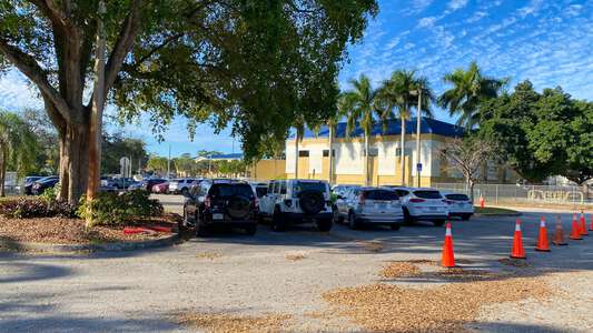 Tamarac Elementary School Parking Lot - South in Tamarac