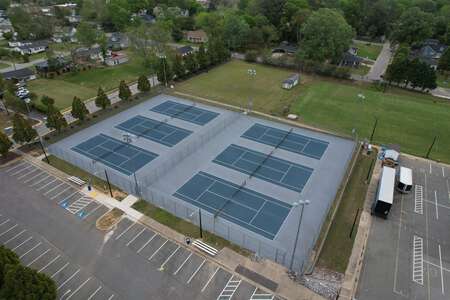 Clayton High School Tennis Courts in Clayton