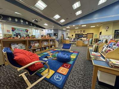 Brookwood Elementary School Library in Virginia Beach