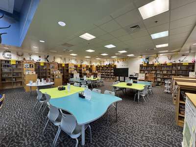 Brookwood Elementary School Library in Virginia Beach