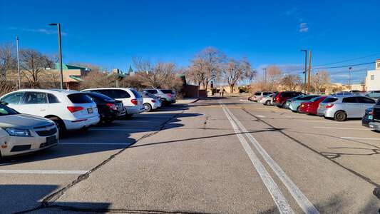 Zia Elementary School Parking Lot in Albuquerque