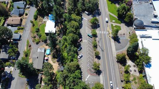 West Linn High School Parking Lot - East in West Linn