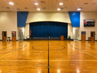Northeast Elementary School Gym in Pride 4