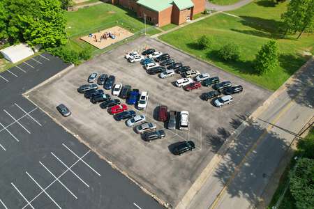 Highland Park Elementary School Parking Lot in Columbia