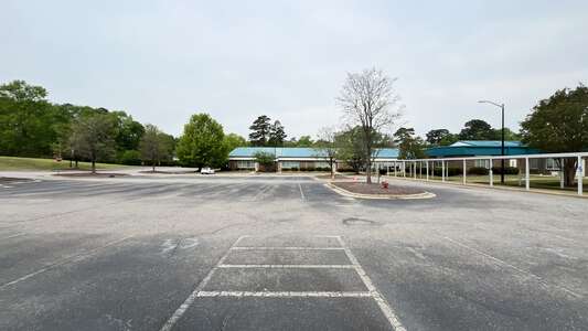West Clayton Elementary School Parking Lot - Front in Clayton 2