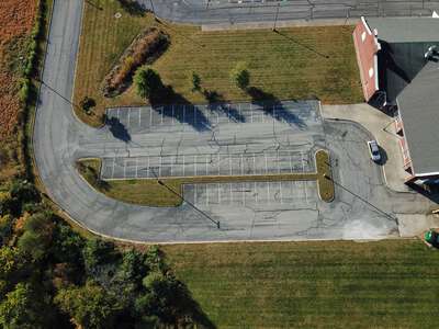 Clear Creek Elementary School Parking Lot - Rear East in Shelbyville
