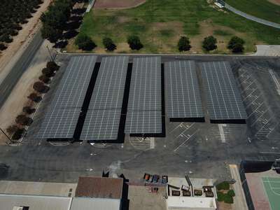 Central High School - West Campus Parking Lot - Kauffman Stadium / Ag Farm in Fresno 2
