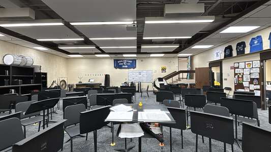 Highland East Jr. High School Band Room in Moore 2