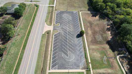 Richmond Elementary School Parking Lot - Side in Stillwater 2