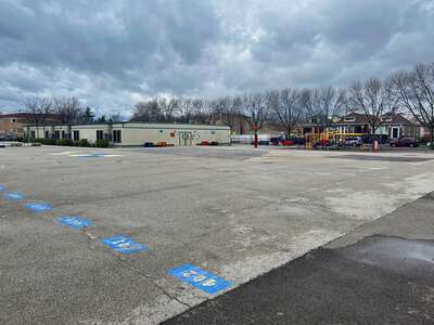 Monarcas Academy Parking Lot in Chicago