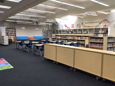 Revere Elementary School Library in Anaheim 1