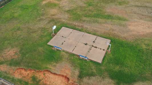 Barnes Elementary School Outdoor Basketball Courts in Oklahoma City 2