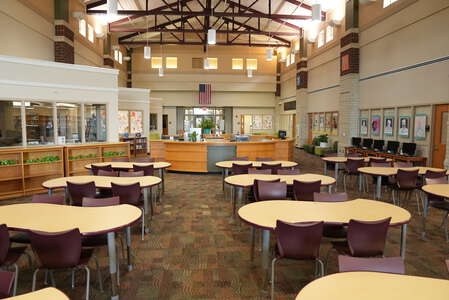 Cane Bay High School Media Center in Summerville