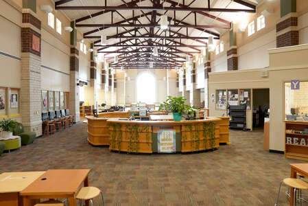 Cane Bay High School Media Center in Summerville