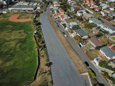 Ventura High School Parking Lot - El Jardine in Ventura