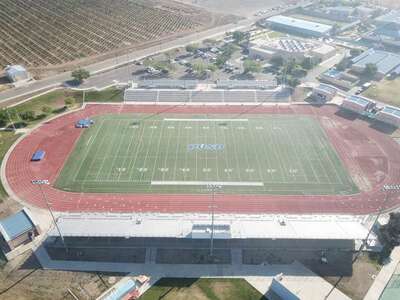 Porterville Unified School District Granite Hills Football Stadium in Porterville 1