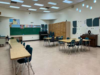 Pine Villa Elementary School Music Room in Miami 2