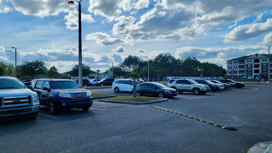 Plantation Oaks Elementary School Parking Lot - Front in Orange Park