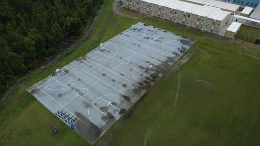 Beachside High School Outdoor Basketball Courts in St. Johns 2