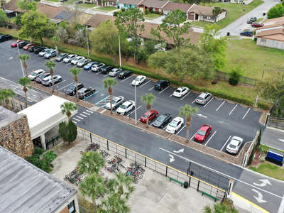 Roberto Clemente Middle School Parking Lot 2 in Orlando