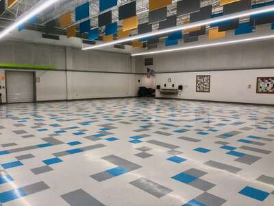 Sangre Ridge Elementary School Cafeteria in Stillwater