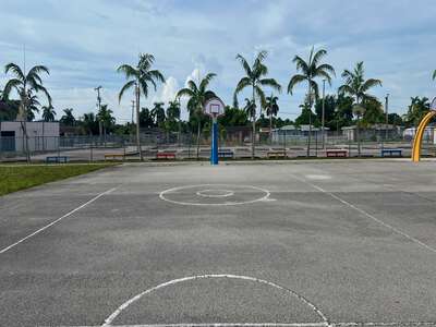 Myrtle Grove K-8 Center Outdoor Basketball Courts in Miami Gardens