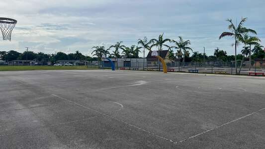 Myrtle Grove K-8 Center Outdoor Basketball Courts in Miami Gardens