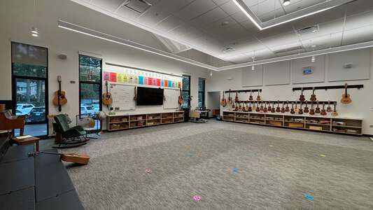 River Grove Elementary School Music Room in Lake Oswego 4