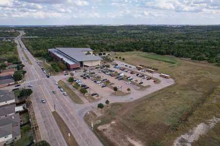 Kathlyn Joy Gilliam Collegiate Academy Parking Lot in Dallas