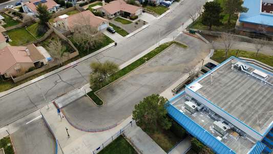 Rancho Vista Elementary School Parking Lot - Side in Palmdale